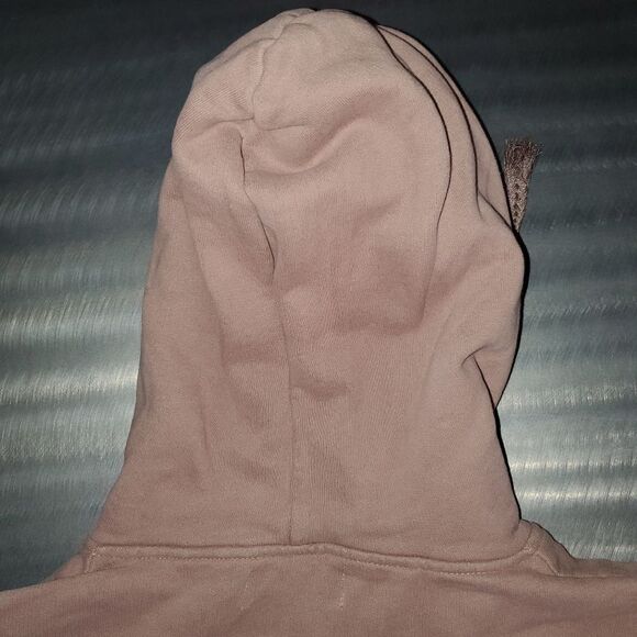 Suspicious Antwerp Brown Hoodie Palm Tree Tulum Spellout Logo Clay Small - Picture 5 of 13